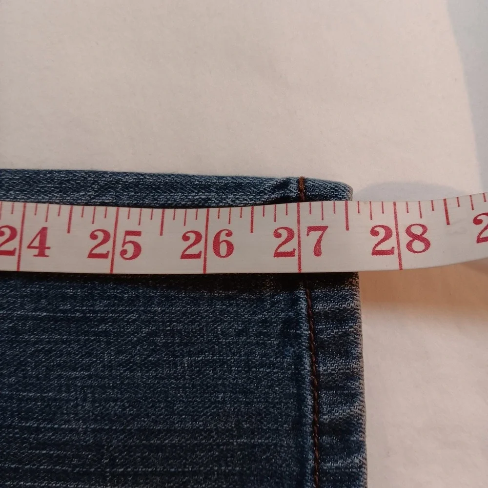 LOFT‎ Curvy Boot Jeans Women's Dark Wash Denim Classic Casual